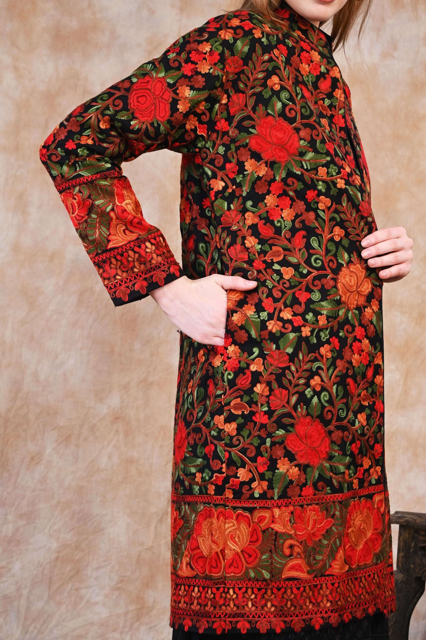 Ari Jama Jacket – Midnight Bloom